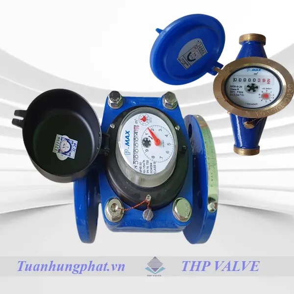 Đồng hồ nước Pmax – Malaysia - Van Công Nghiệp Tuấn Hưng Phát - Công Ty TNHH Thương Mại Tuấn Hưng Phát